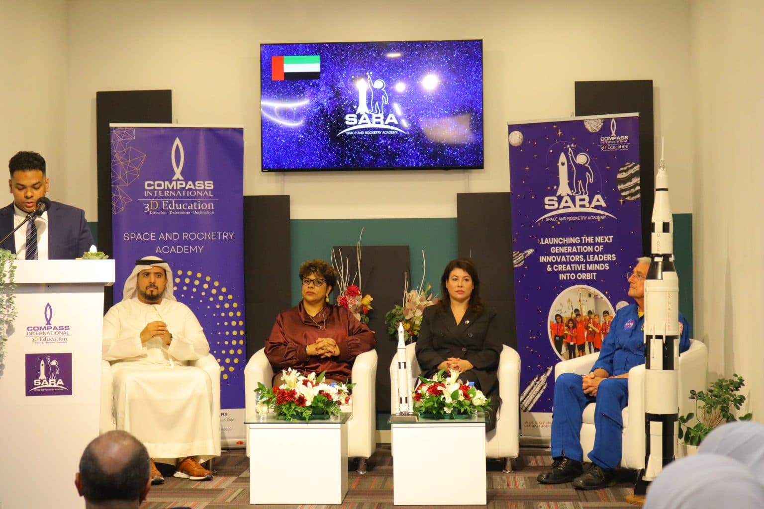 Dream big, NASA ex-astronaut tells students